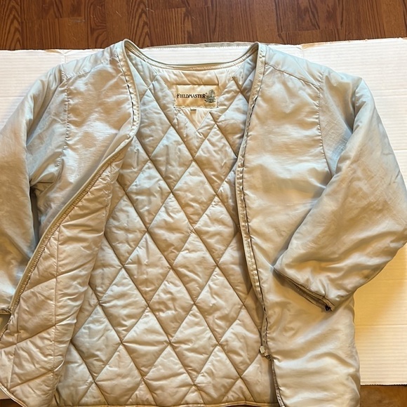 VTG-field master-size M-cream/tan double removable coat/jacket/thermal. Unisex. - Picture 14 of 16